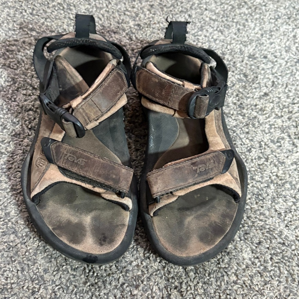 Teva S/N‎ 6942 Women's Adjustable Strap Outdoor Hiking Sandals Size 6 Brown